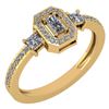 Image 1 : Certified 0.55 Ctw Diamond 14k Yellow Gold Ring (VS/SI1