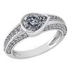 Image 1 : Certified 1.73 Ctw Diamond Wedding/Engagement Style 14K