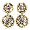 Image 1 : Certified 1.64 Ctw Diamond 14K Yellow Gold Stud Earring