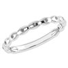 Image 1 : Certified 0.07 Ctw Diamond 14k White Gold Halo Ring
