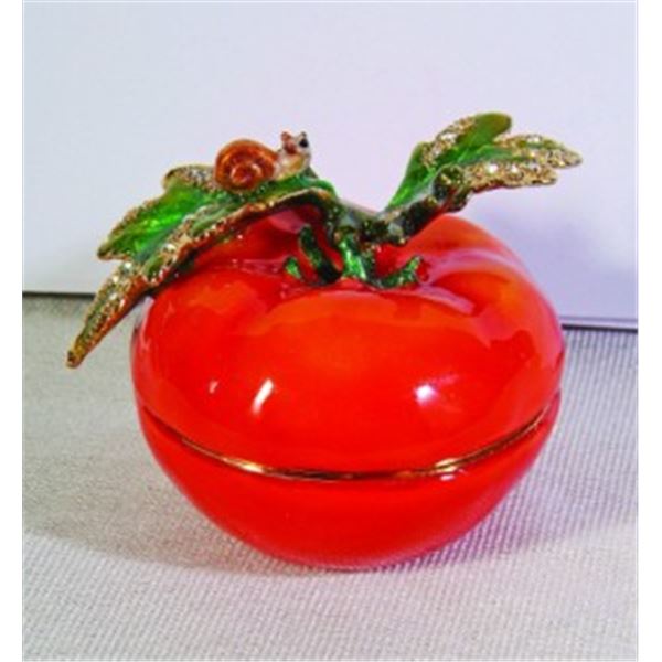TOMATO BEJEWELED BOX