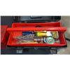 Image 2 : BRICO AND BEACH TOOLBOXES WITH CONTENTS, HAND TOOLS