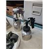 Image 2 : DEVILBISS AND SPEEDY PAINT SPRAYERS, CASTORS AND JACK STAND