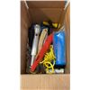 Image 2 : COLEMAN CAMP STOVE AND CAMP ITEMS - SAWS, AXE, ROPE, ETC