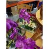 Image 8 : 3 TRAYS OF NEW REALISTIC ARTIFICIAL ORCHIDS