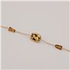 Image 2 : NEW 10KT YELLOW GOLD GENUINE CITRINE BRACELET W/ APPRAISAL $995