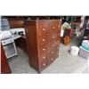 Image 2 : SOLID WOOD 15 DRAWER CHEST OF DRAWERS - 44 INCHES WIDE X 5 FOOT TALL X 21 INCHES DEEP