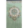 Image 2 : GREEN AREA CARPET 164 X 116 INCHES - MOTH DAMAGED