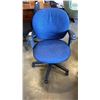 Image 1 : BLUE GAS LIFT OFFICE CHAIR