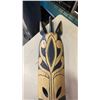 Image 2 : CARVED ZEBRA MASK - 40 INCHES TALL