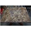 Image 2 : STONE LOOK DINING TABLE - 42 INCHES X 42 X 28.5 TALL