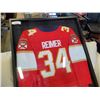 Image 2 : SIGNED FRAMED JAMES REIMER FLORIDA PANTHERS JERSEY