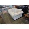 Image 2 : NATUZZI WHITE LEATHER SOFA