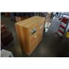 Image 2 : PINE CABINET - 35.5 INCHES WIDE X 40 TALL X 15 DEEP