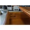 Image 8 : VILAS MAPLE 5 DRAWER CHEST OF DRAWERS - 33 INCHES WIDE X 4 FOOT TALL X 18 INCHES DEEP
