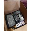 Image 2 : 2 BOXES OF ELECTRONICS, VIDEOGAME CONSOLES - PS2, XBOX, BLURAY PLAYER, INVERTER, APC SURGE PROTECTOR