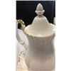 Image 2 : ROYAL ALBERT VAL DOR COFFEE POT AND CAKE PLATE