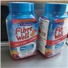 Image 2 : 2 NEW BOTTLES OF FIBRE WELL GUMMIES BEST BEFORE MARCH 23/ 2023