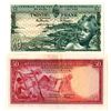 Image 2 : Banque Centrale du Congo Belge et du Ruanda-Urundi Issued Banknote Pair, 1959