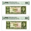Image 1 : Banco Central de Bolivia, 1962 Issued Sequential Error Banknote Pair