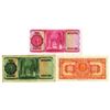 Image 2 : Banco de la Republica Issued Banknote Trio, 1964-73