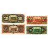 Image 2 : Banco de Costa Rica. 1901-1906. Lot of 4 Remainder and Never Issued Banknotes.