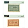 Image 2 : Denmark, Royal Danish Ministry of War, Pair of Issued Banknotes, ND (1947-58)