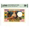 Image 1 : French Somaliland, Tresor Public, ND (1952) Issued Banknote