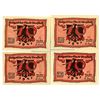 Image 1 : Arnstadt. 1921. Lot of 4 Issued Anti-Semitic Notgeld Notes.