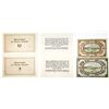 Image 2 : Aldenburg, Neurode, & Neuwied. 1918. Lot of 6 Issued Emergency Notgeld Banknotes.