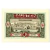 Image 1 : Baustein, Der Stadt Osterwieck a Harz. 1922. Issued Leather Notgeld Note.