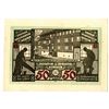 Image 2 : Baustein, Der Stadt Osterwieck a Harz. 1922. Issued Leather Notgeld Note.