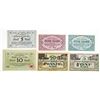 Image 1 : Bonn und Siegkreis, KÙstrin, & Mosbach. 1918. Lot of 6 Issued Notgeld Notes.