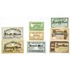 Image 1 : Crefeld, Mainz, & KÙstrin. 1918. Lot of 8 Issued Notgeld Scrip Notes.