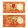 Image 2 : Bank Melli Iran. 1316-1317 (1937-38). Lot of 2 Issued Notes.