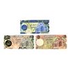 Image 1 : Bank Markazi Iran. ND (1981). Lot of 3 Issued Notes.
