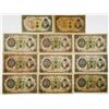 Image 1 : Bank of Chosen. ND (1932-1944). Lot of 11 Issued Notes.