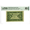Image 1 : State Currency Note, 1923 Issued Banknote