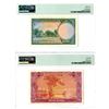 Image 2 : South Viet Nam, National Bank of Viet Nam, ND (1955) & (1956) Issued Banknote Pair