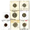 Image 1 : South American Coin Assortment, All dated 1941