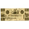 Image 1 : Chesapeake & Ohio Canal Co. 1841 I/U Obsolete Banknote