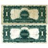 Image 2 : U.S. Silver Certificate, $1, Fr#'s 233 and 236, Series of 1899 Banknote Pair.