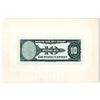 Image 1 : American Bank Note Co. ca. 1929 Advertising "10 Denomination" Large Die Proof of Back