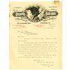 Image 1 : Security Bank Note Co. Letterhead, 1909 Typewritten Letter