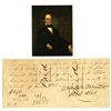 Image 1 : Daniel Webster Signed and Issued 1823 Promissory Note