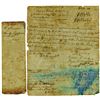 Image 1 : 1846 Estate Appraisal Document Listing Slaves and Other Property