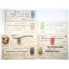 Image 1 : New York Bank Checks, 1866-1867 With Various Color I.R. RN-B Varieties.