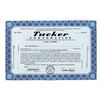 Image 1 : Tucker Corp. 1947 Specimen Stock Certificate