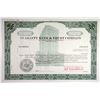 Image 1 : Guaranty Bank & Trust Co. 1971 Specimen Stock Certificate