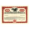 Image 1 : National American Bank of New Orleans, 1920s 500 Shrs Specimen Stock Cert